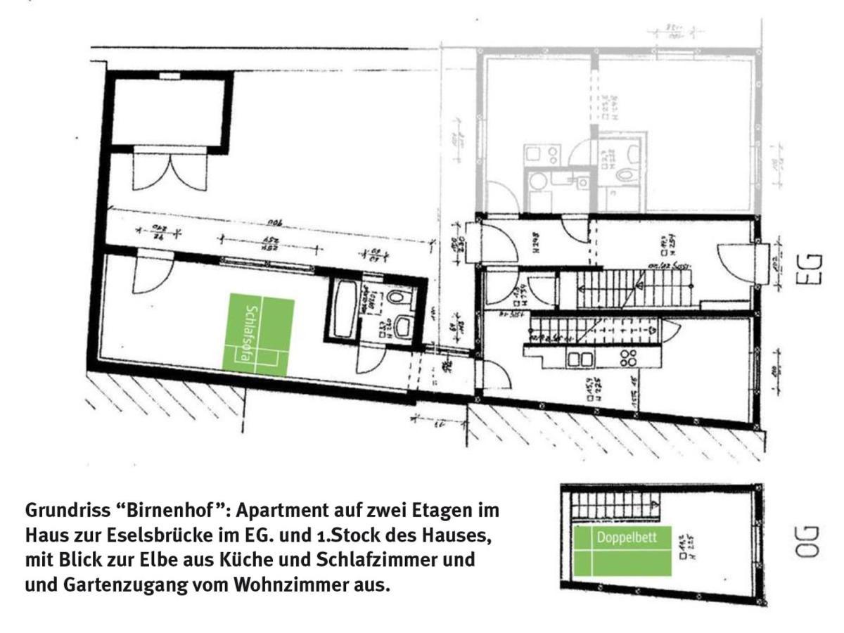 Apartamento Haus zur Eselsbrücke Tangermünde Exterior foto