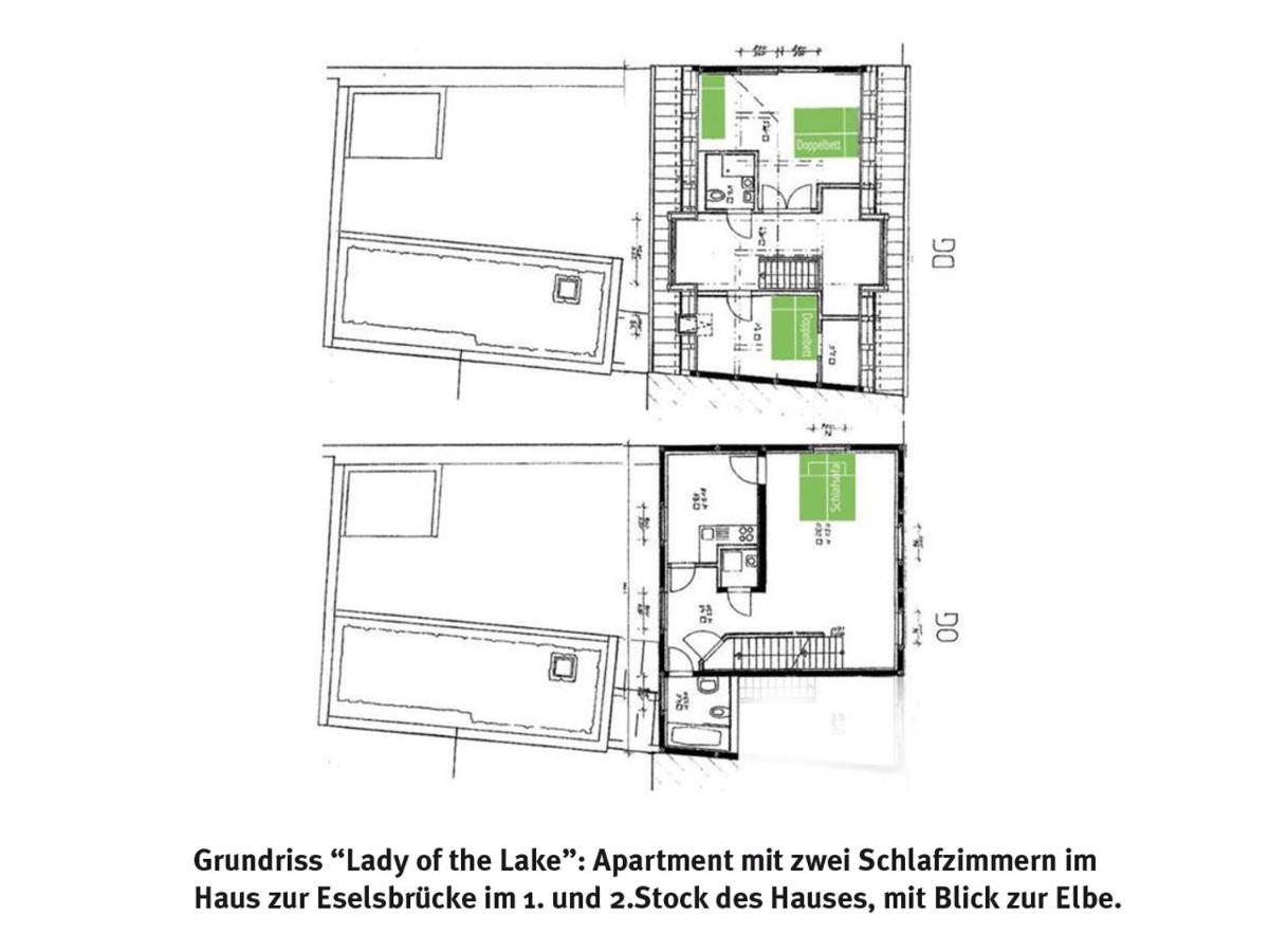 Apartamento Haus zur Eselsbrücke Tangermünde Exterior foto