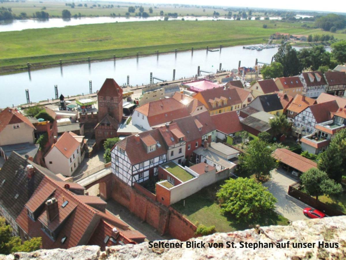 Apartamento Haus zur Eselsbrücke Tangermünde Exterior foto